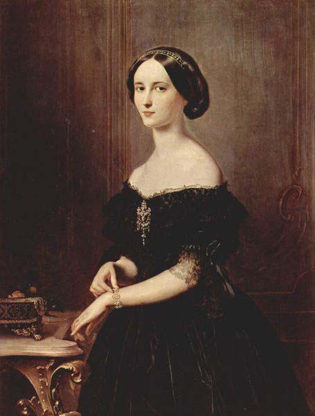 Francesco Hayez Portrait of a Veneitan Woman oil painting image